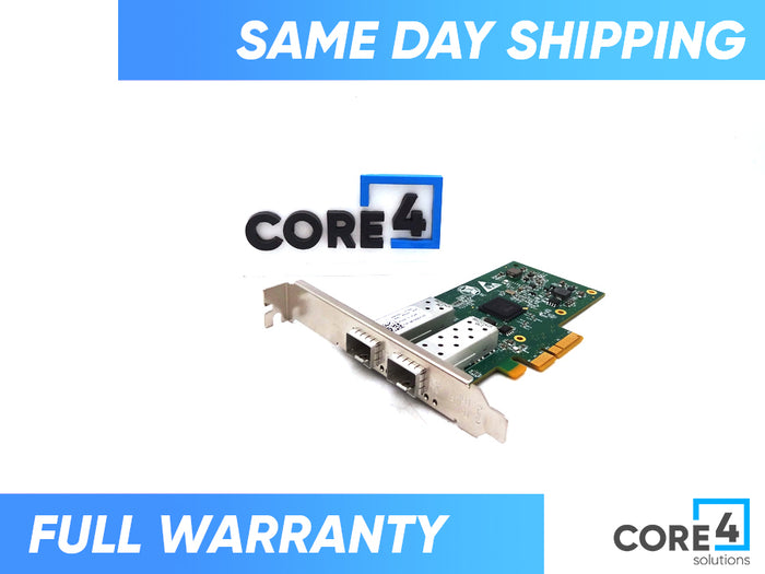 DELL 002V2 Silicom PE2G2SFPI35 2-Port Gigabit SFP PCI-e Ethernet adapte