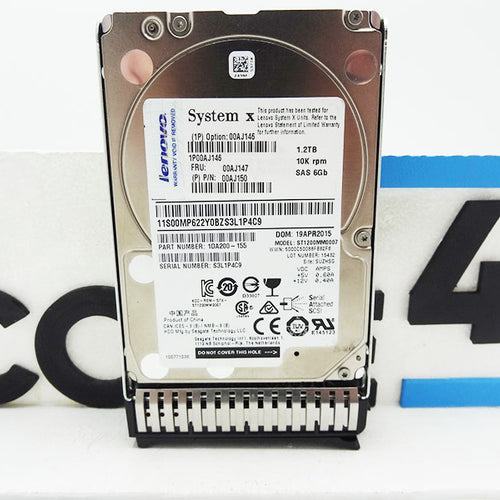 IBM 00AJ147 1.2TB 10K 6GBPS 2.5 G3HS HDD