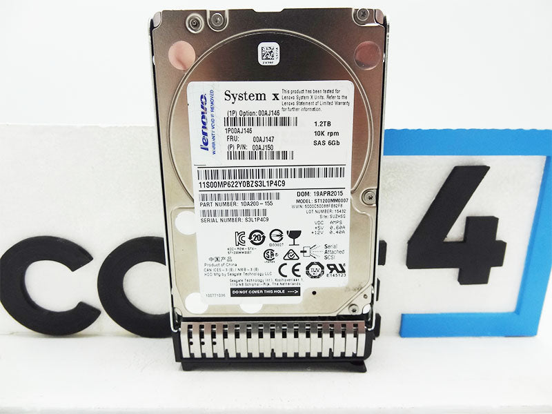 IBM 00AJ147 1.2TB 10K 6GBPS 2.5 G3HS HDD