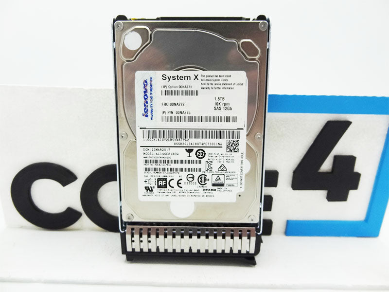 LENOVO 00NA272 1.8TB 10K SFF SAS DISK DRIVE