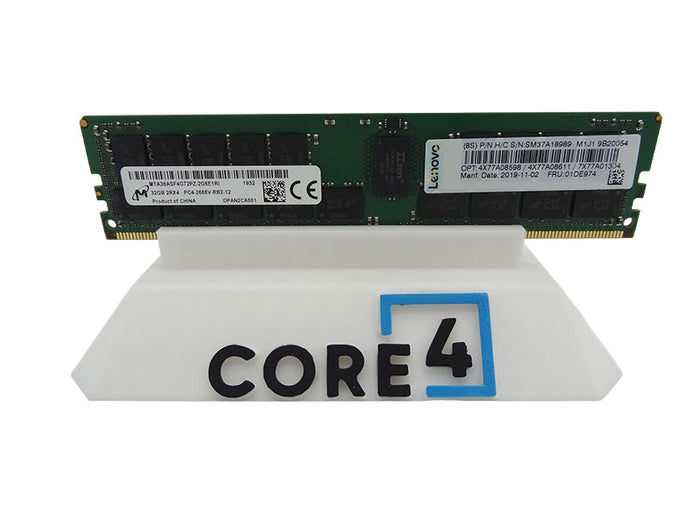 LENOVO 01DE974 LENOVO 32GB (1X32GB) 2RX4 PC4-2666V DDR4 MEMORY