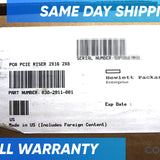 HP 030-2911-001 PCIe Riser 2X16 2X8 *New Bulk* - P04163-001