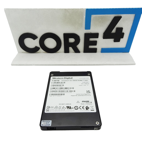 WD 0TS1963 7.68TB NVME GEN3 U.2 DC SN640 2.5 SSD