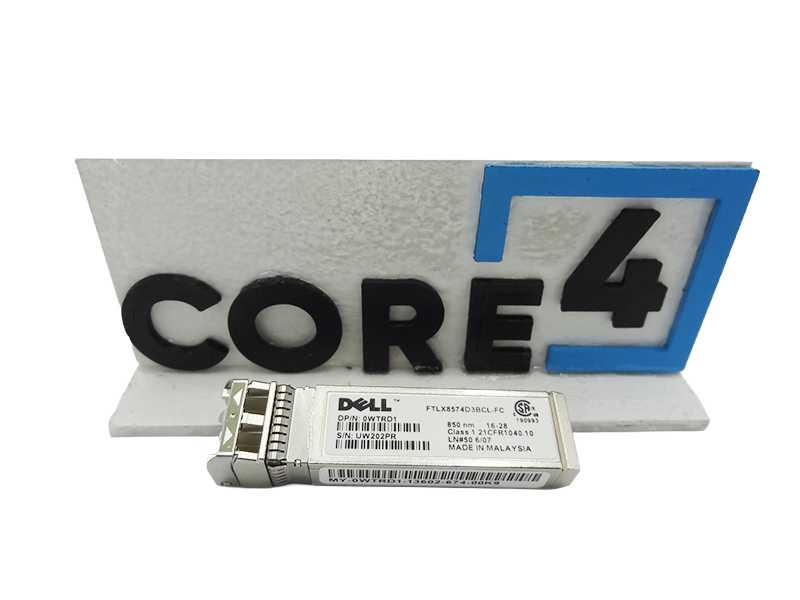 DELL 0WTRD1 10GBASE-SR SFP+ 850nm 300m DOM Duplex LCUPC MMF TRANSCIEVER