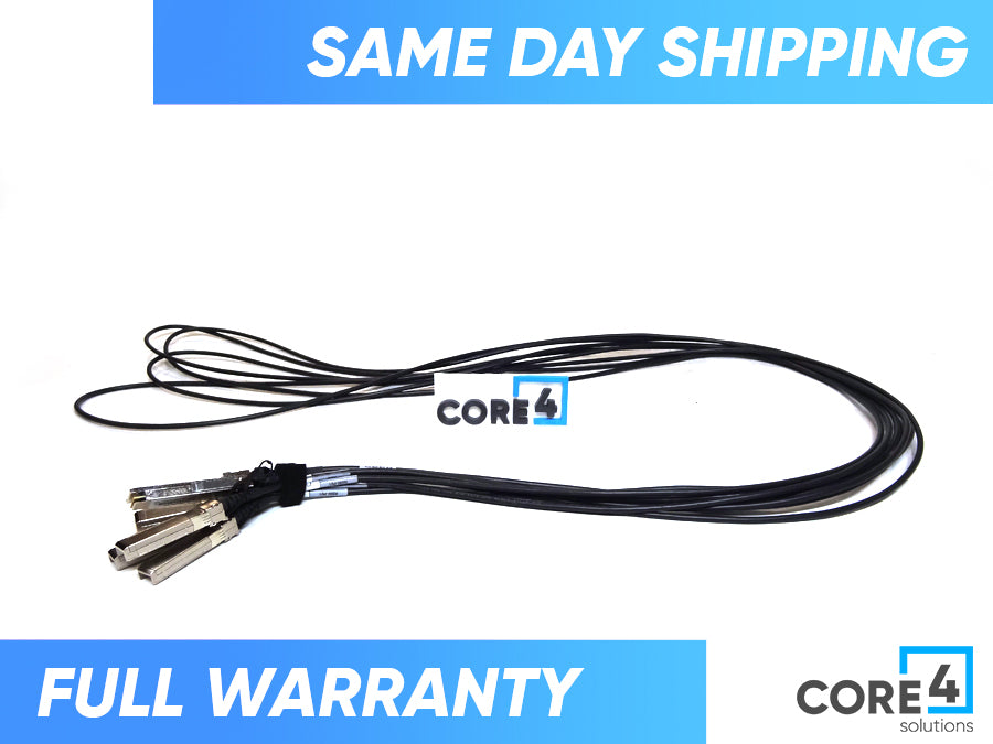 MOLEX 1003451254 zQSFP+-to-4 zSFP+ PASSIVE CABLE ASSY 30AWG 2.5M