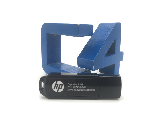 HP 737955-001 HP 8GB USB FLASH MEDIA KEY