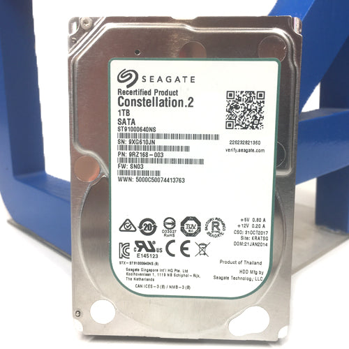 SEAGATE ST91000640NS 1TB 2.5 SATA 6GBPS ENTERPRISE HDD