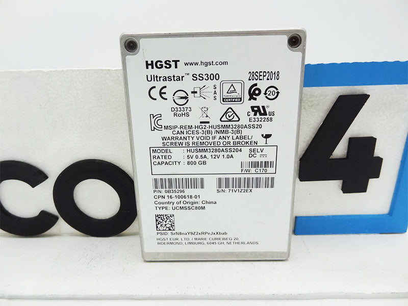 CISCO 16-100618-01 Cisco 800GB SAS 12Gbps SSD