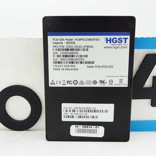 CISCO 16-100814-01 Cisco CIS51-02101-AT8DA1 16-100814-01 HUSPR3238ADP301 3820GB