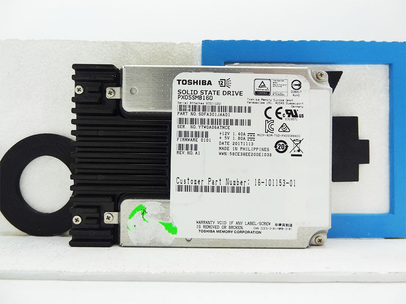 CISCO 16-101153-01 16-101153-01 1.6TB 12gbps SAS 2.5 Toshiba SDFA301JAA01 PX05