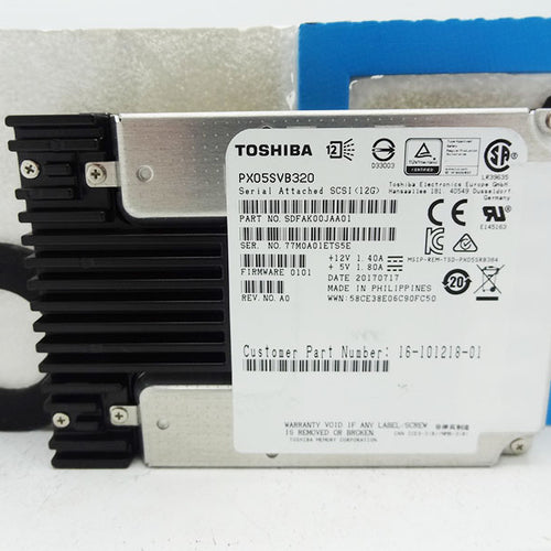 CISCO 16-101218-01 16-101218-01 Cisco 3.2TB TOSHIBA PX05SVB320 SDFAK00JAA01