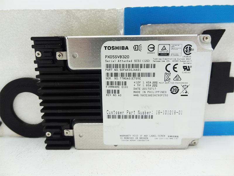 CISCO 16-101218-01 16-101218-01 Cisco 3.2TB TOSHIBA PX05SVB320 SDFAK00JAA01