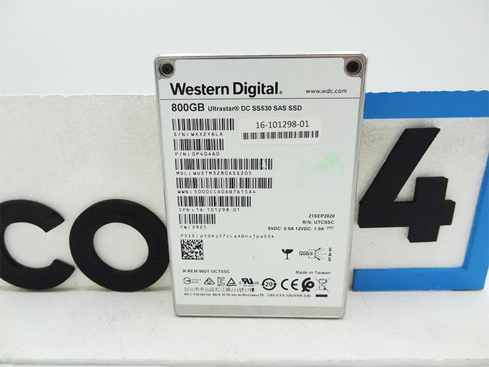 CISCO 16-101298-01 800gb 12gbps 2.5” SAS SSD Western Digital WUSTM3280ASS205