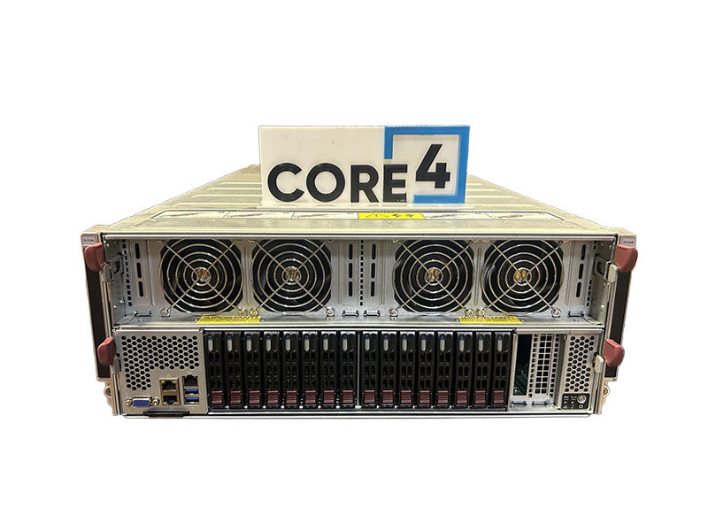 SUPERMICRO 4029GP-TVRT 4U 8x V100 32GB SXM2 GPU 2x XEON GEN1/2 SERVER