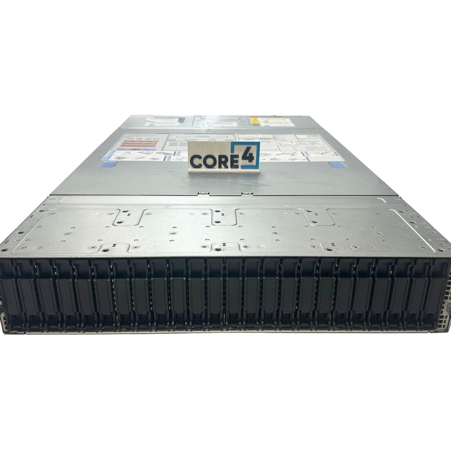 DELL C6400-CHASSIS-24-BAY-NVME C6400 24x2.5 SYSTEM - 4x C6420 each w 2-NVME 4-SATA