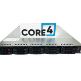 SUPERMICRO CSE-116 1U 10x 2.5 Dual PSU chassis