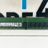 SAMSUNG M321R4GA0BB0-CQK 32GB PC5-4800B DDR5-4800 1RX4  ECC RDIMM