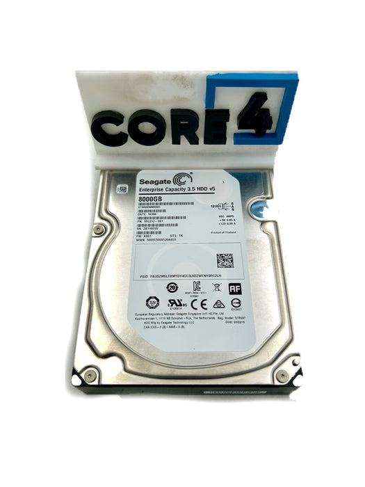 SEAGATE ST8000NM0065 Seagate Exos 8TB 7.2K SAS 12G 3.5 4kn Hot-Plug HDD
