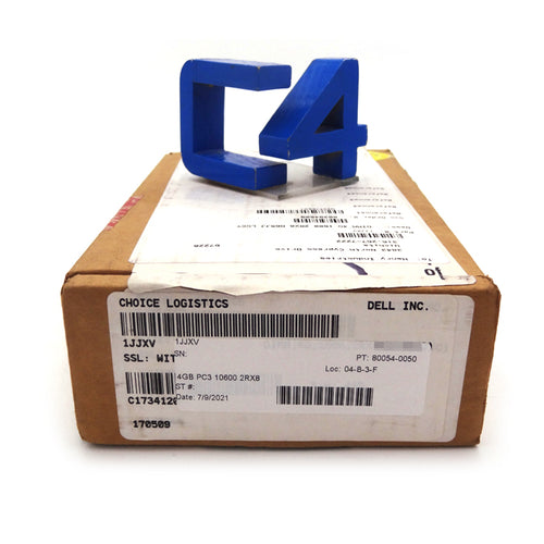 DELL 1JJXV 4GB PC3 10600 2RX8 *New Bulk*