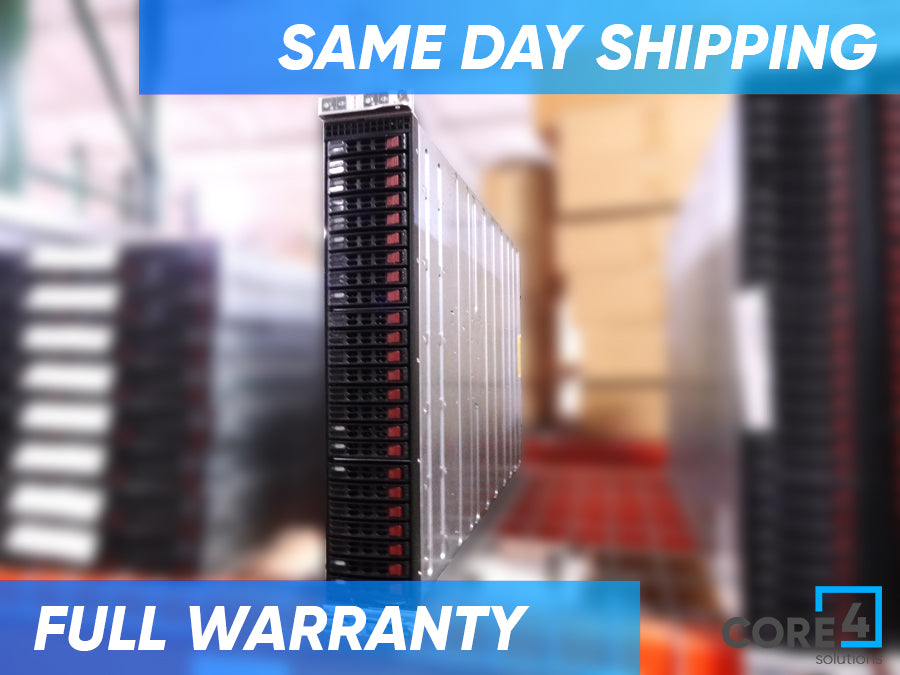 SUPERMICRO 2028TP-HTR-SIOM 4-NODE E5-2600 V3/V4 24X SFF SYSTEM