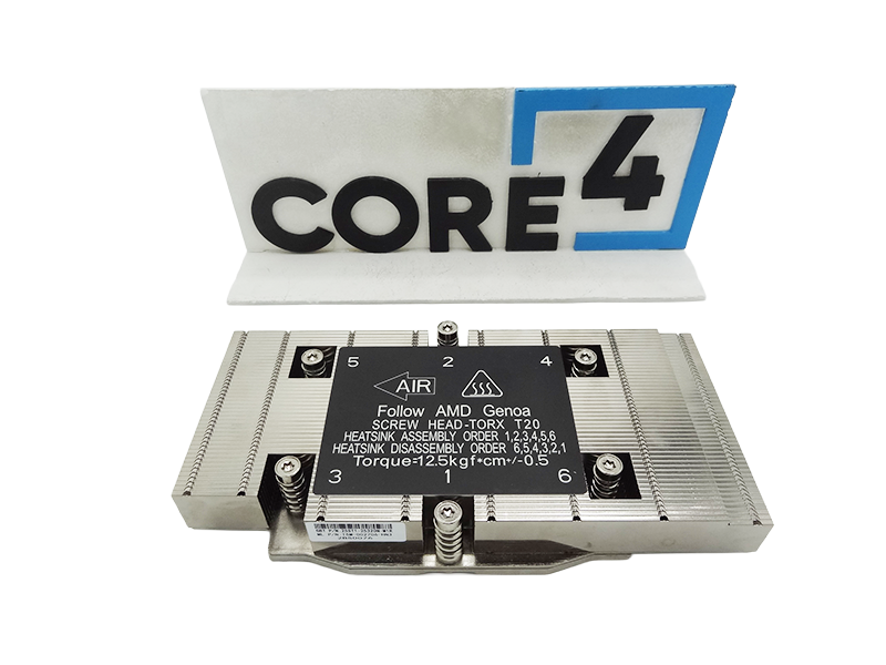 GIGABYTE 25ST1-25320N-M1R 90049005 notched heatsink for Gigabyte H273-Z80-AAN1