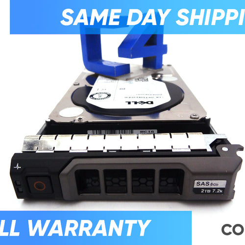 DELL 37MGT 2TB 7.2K SAS 6G 3.5 HDD