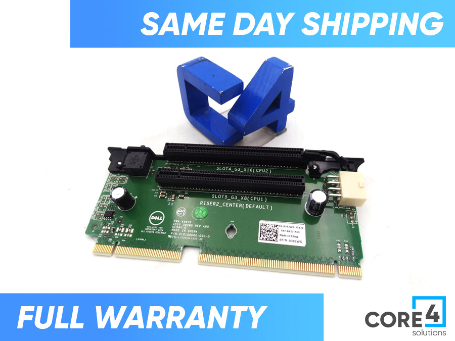 DELL 392WG POWEREDGE R730XD PCI-E RISER 2