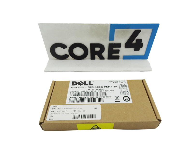 DELL 3XCX1 Dell 100G QSFP28 PSM4 Transceiver
