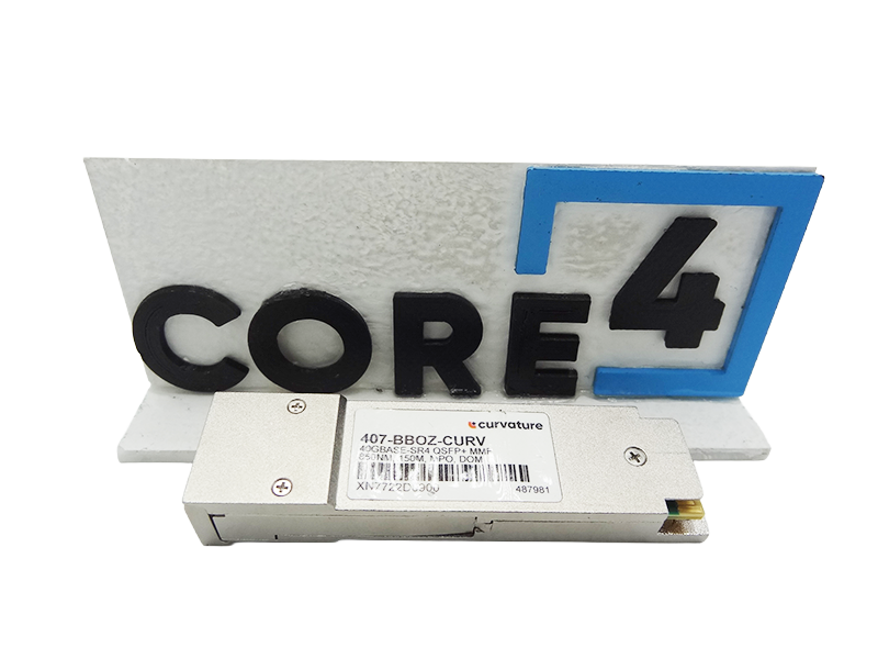 MISC 407-BBOZ-CURV 40GbE QSFP+ SR4 Multi-mode 850nm