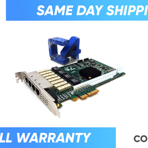 Riverbed 410-00044-01 Quad Port TX Copper Gigabit Ethernet PCI-E Card Ada