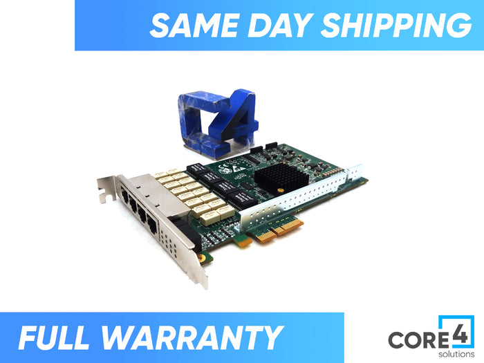 Riverbed 410-00044-01 Quad Port TX Copper Gigabit Ethernet PCI-E Card Ada