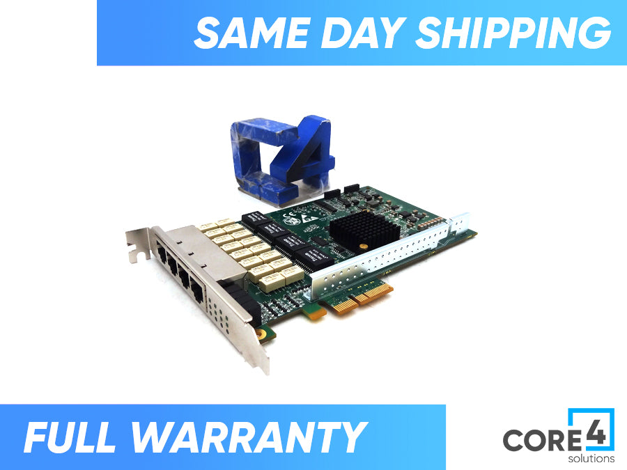 Riverbed 410-00044-01 Quad Port TX Copper Gigabit Ethernet PCI-E Card Ada