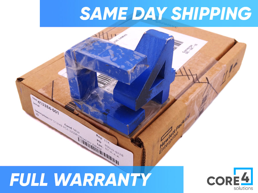 HP 413384-001 512MB PC2-3200R MEMORY *New Bulk* - 384163-B21