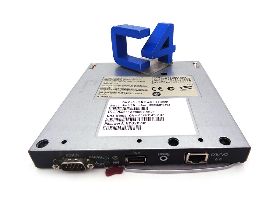 HP 414055-001 ONBOARD ADMIN MODULE - 412142-B21, 456204-B21, 407296-001, 503826-001, 459526-001