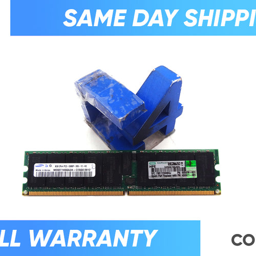 HP 432671-001 8GB PC2-5300 DDR2 RDIMM MODULE *New Bulk* - 405478-071