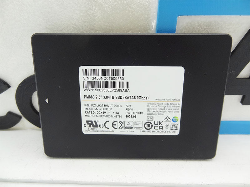 HP 440-0354-001 HPE Nimble Storage SSD, PM883 SATA SSD, 3.84TB V4 NAND