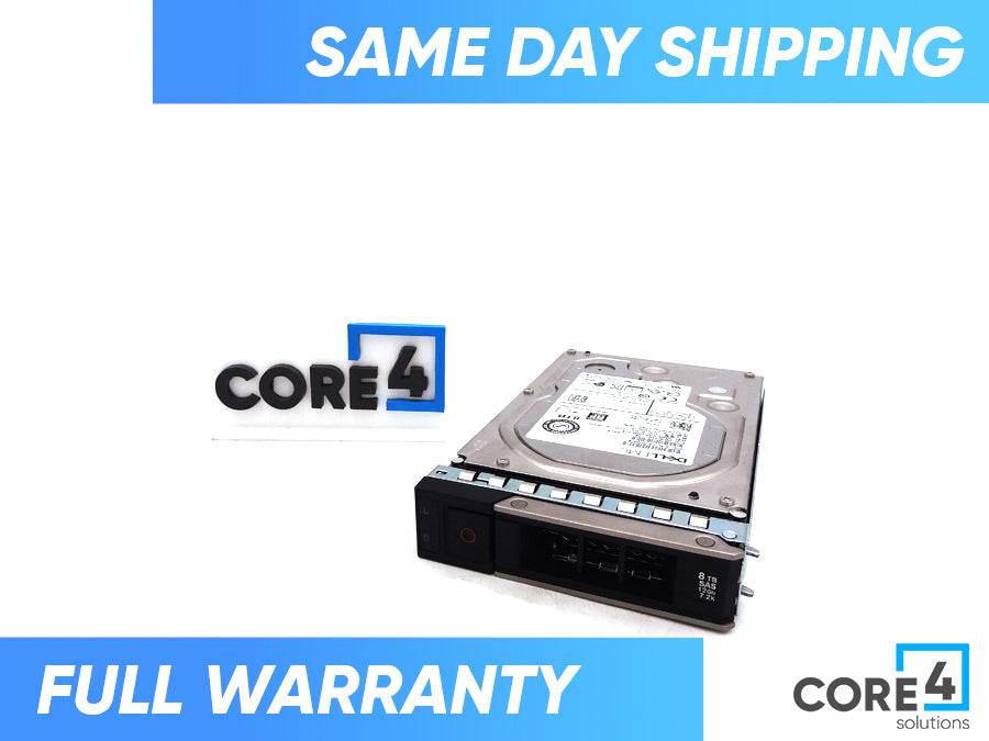 DELL 44YFV 8TB 7.2K 12G 512E SAS 3.5 HDD