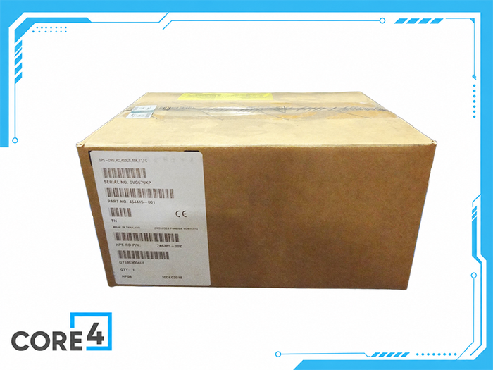 HP 454415-001 HP STORAGEWORKS 450GB 15K RPM FIBR