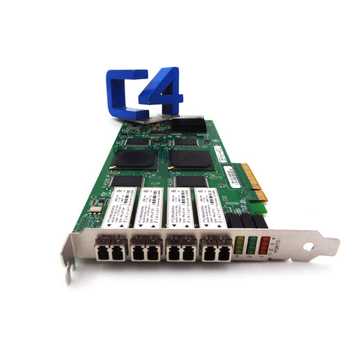 HP 455088-001 4GB QUAD PORT FIBRE PCI-E HBA - 111-00415