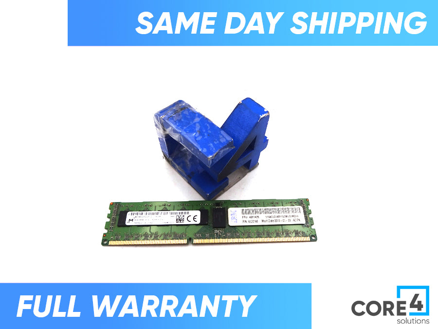 IBM 47J0146 4GB 2RX8 PC3L-10600R ECC LP MEMORY - 49Y1425, 49Y1407