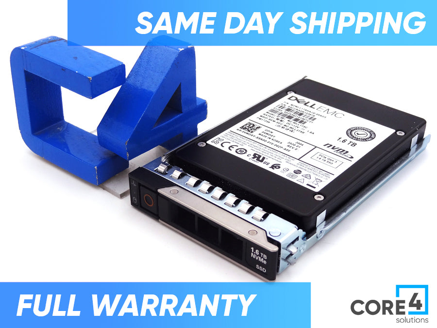 DELL 4WDXY 1.6TB NVME PCIE GEN 3 ENT 2.5IN SSD