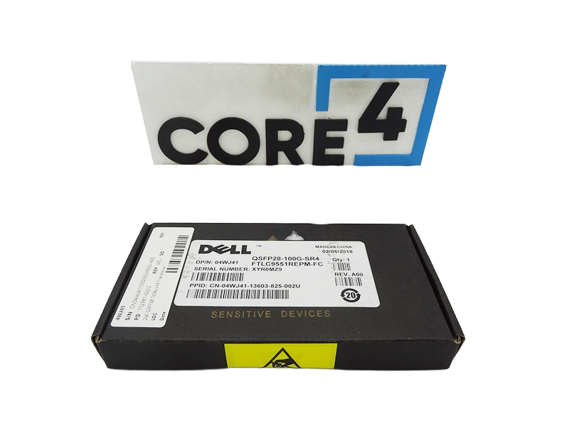 DELL 4WJ41 Dell QSFP28 100G SR4 Transceiver