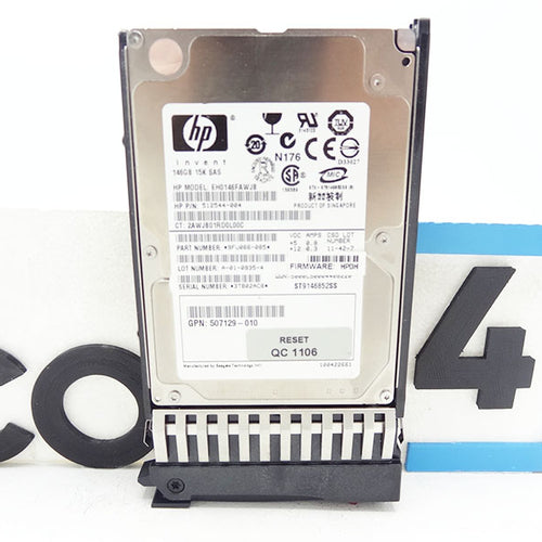 HP 539613-001 HPe 146GB 15k SFF 6G DP SAS Drive
