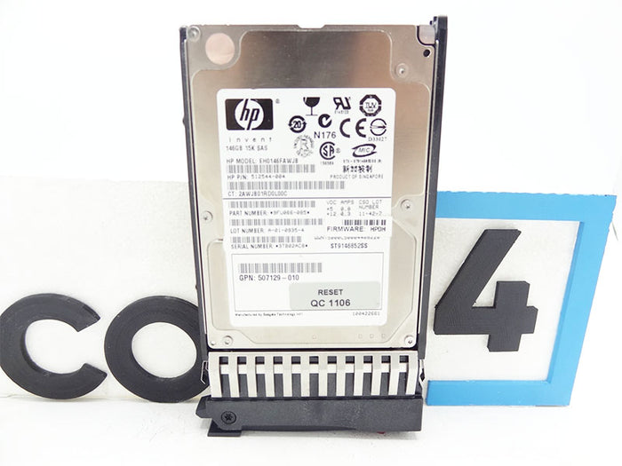 HP 539613-001 HPe 146GB 15k SFF 6G DP SAS Drive