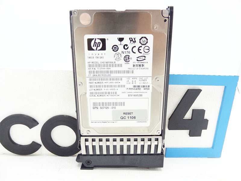 HP 539613-001 HPe 146GB 15k SFF 6G DP SAS Drive