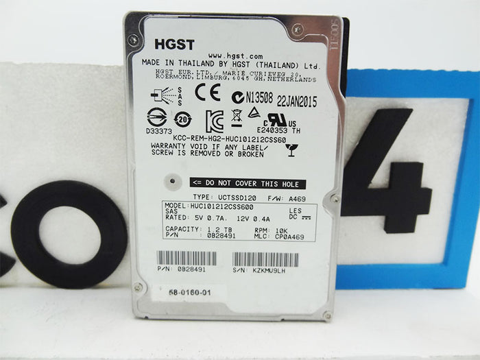 CISCO 58-0160-01 CISCO 1.2TB 10K 6GBPS SAS SFF HDD