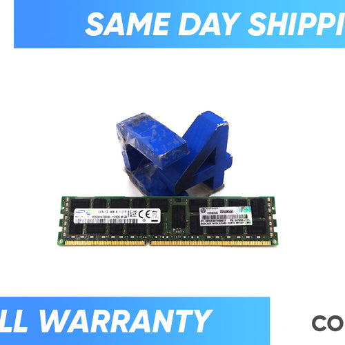 HP 647650-171 8GB (1X8GB) 1333MHZ PC3-10600 CL9 DUAL RANK ECC DIMM - 647877-B21