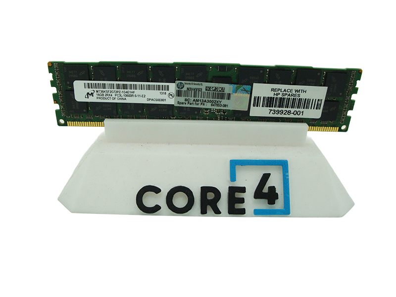 HP 647653-381 16GB SDRAM DIMM PC3L-10600R