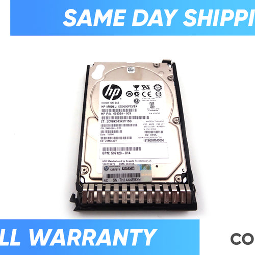 HP 652583-B21 600GB 10K SFF DISK DRIVE - 652588-001, 653957-001, 702290-001, 702659-001, 713964-001
