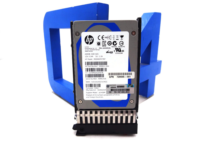 HP 717877-001 HP MSA 400GB 6G ME SAS 2.5IN SSD